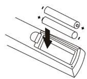 ESSENTIELB KEA 32WH/I - INSERTION DES PILES - 2