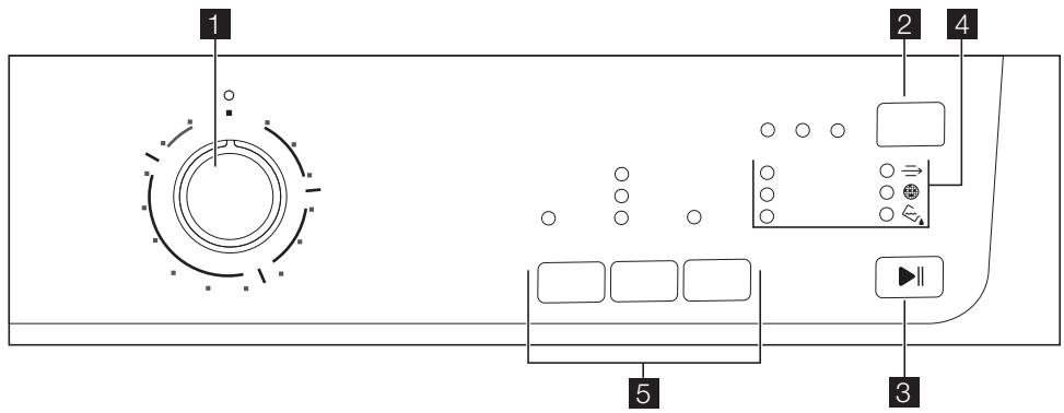 ARTHUR MARTIN SE 0566 - Bandeau de commande - 1