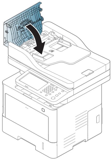 SAMSUNG SL-M4080FX - Original paper jam in front of scanner - 4