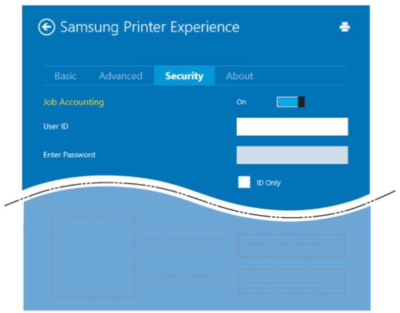 SAMSUNG SL-M4080FX - Security tab - 2