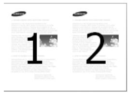 SAMSUNG SL-M4080FX - Printing multiple pages on one sheet of paper - 1