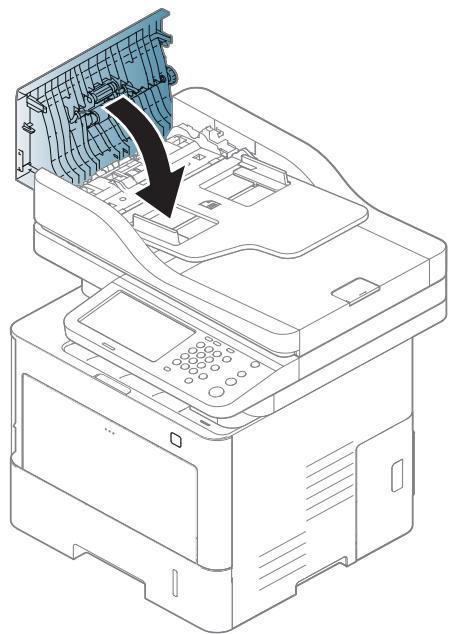 SAMSUNG SL-M4080FX - Original paper jam inside of scanner - 4