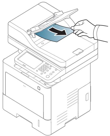 SAMSUNG SL-M4080FX - Original paper jam in exit area of scanner - 3