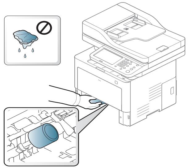 SAMSUNG SL-M4080FX - Cleaning the pickup roller - 4