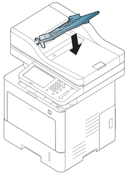 SAMSUNG SL-M4080FX - Original paper jam in exit area of scanner - 4