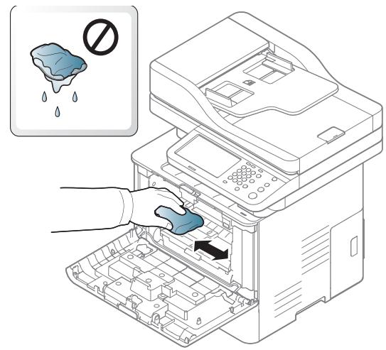 SAMSUNG SL-M4080FX - Cleaning the machine - 4