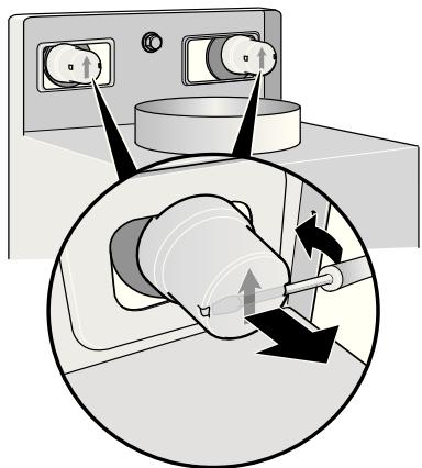 NEFF D99L11N0 - Desmontar las caperuzas de seguridad - 1