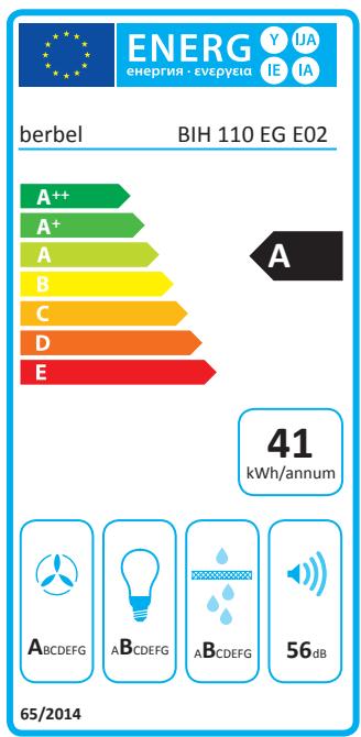 BERBEL BKH 110 GL2 - Fiche technique du produit - 1