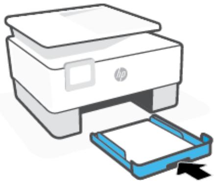 HP OFFICEJET PRO 8015E - Pour éliminer un bourrage papier dans le bac d'entrée - 4
