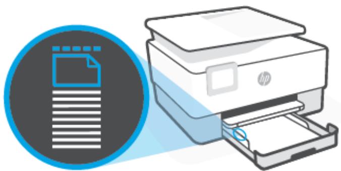 HP OFFICEJET PRO 8015E - Chargement du papier - 5