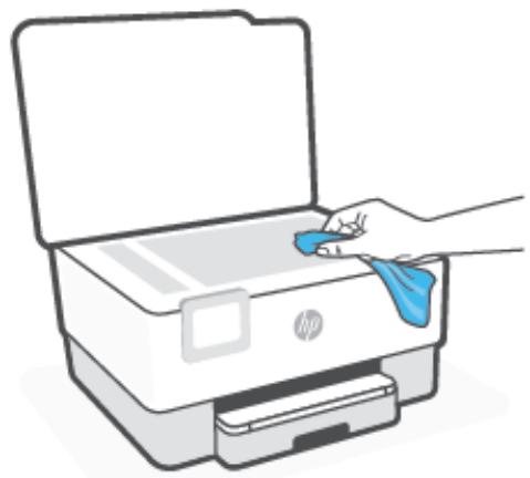 HP OFFICEJET PRO 8015E - Pour nettoyer la vitre du scanner - 2