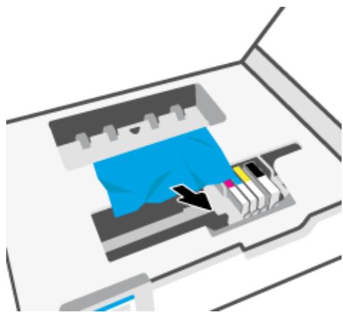 HP OFFICEJET PRO 8015E - Pour éliminer un bourrage papier au niveau de la zone d'impression - 5