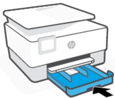 HP OFFICEJET PRO 8015E - Pour charger des cartes et du papier photo - 8