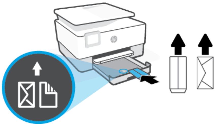 HP OFFICEJET PRO 8015E - Pour charger une enveloppe - 3