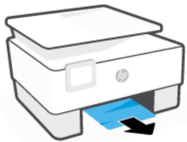HP OFFICEJET PRO 8015E - Pour éliminer un bourrage papier dans le bac d'entrée - 3