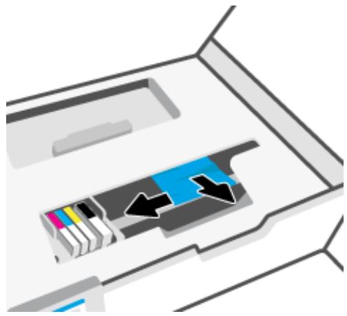 HP OFFICEJET PRO 8015E - Pour éliminer un bourrage papier au niveau de la zone d'impression - 3