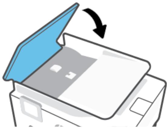 HP OFFICEJET PRO 8015E - Pour éliminer un bourrage papier dans le chargeur de documents - 6