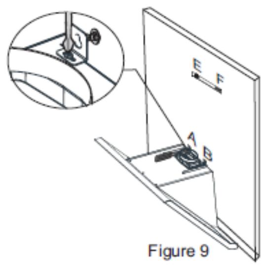 SILVERLINE H20940 015 - Fixation de la hotte sur le mur : - 1