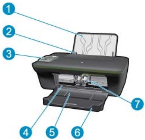 HP DESKJET 3055A - Composants de l'imprimante - 1