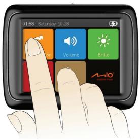 MIO M300 - Navegar en la pantalla - 1