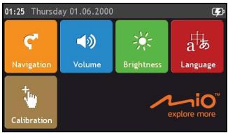 MIO M300 - Settings - 1