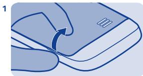 NOKIA ASHA 309 - Attach a strap - 1