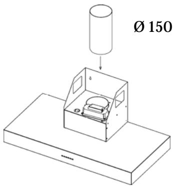 GODIN PRINCESSE 162903 AR - Raccordement sortie extérieure - 1