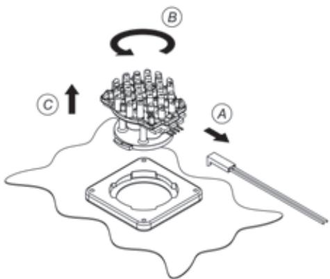 NOVY VISION 7859 - Entfernen des LED-Strahlers: - 1