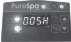 INTEX PURESPA CARBONE - Définir le temps de fonctionnement du système de désinfection : - 2