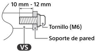 SONY KD55X89J  -  KD65X89J -  KD75X89J - Información para la instalación del Soporte de pared - 1