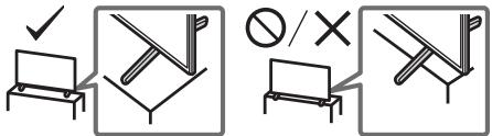 SONY KD55X89J - KD65X89J - KD75X89J - Installation - 1