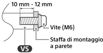 SONY KD55X89J - KD65X89J - KD75X89J - Informazioni di installmente per la staffa di montaggio a parete - 1
