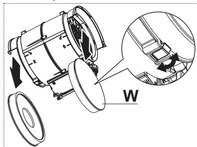 FRANKE FS VT 906 W XS - Remplacement du filtré à odeurs - 3