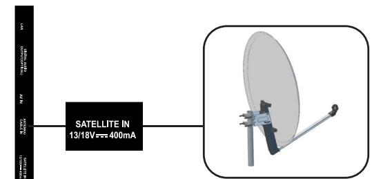 ESSENTIELB 43UHD-A6000  -  32HD-A6000 - Raccordement à une antennene satellite - 2