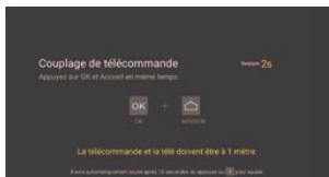 ESSENTIELB 43UHD-A6000  -  32HD-A6000 - COUPLER LA TÉLECOMMANDE BLUETOOTH* AVEC LE TÉLÉVISEUR - 2