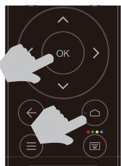 ESSENTIELB 43UHD-A6000  -  32HD-A6000 - COUPLER LA TÉLECOMMANDE BLUETOOTH* AVEC LE TÉLÉVISEUR - 1