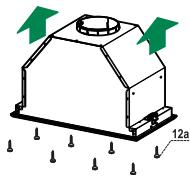 FRANKE BOX FBI 532H XS - PRED INSTALLACI ODSAVACE DO SKRINKY PROVEDTE NASLEDUJIC: - 9