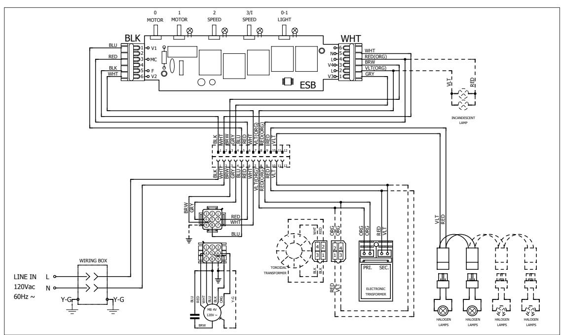 FABER SYNTHESIS - Bouton de vitesse du ventilateur (V) - 1