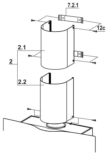 FABER VEIL TIBETAN - Lower chimney - 2