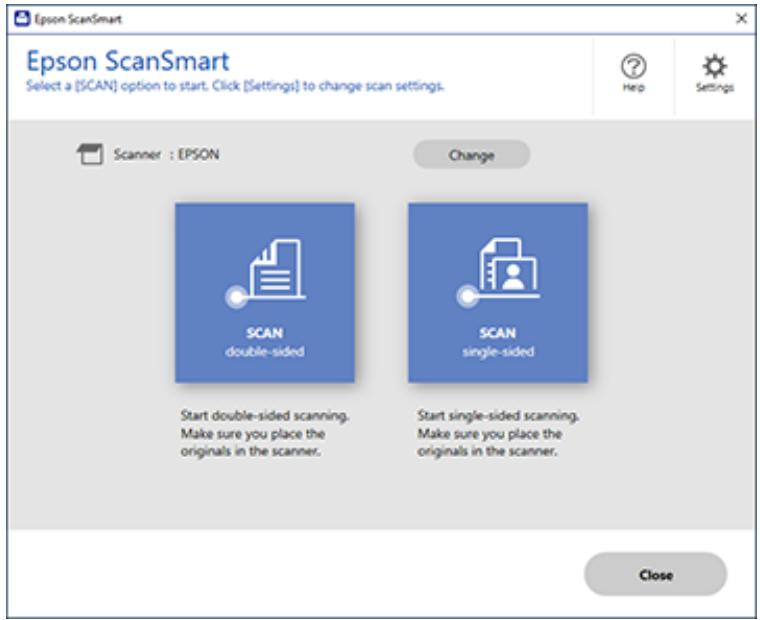 EPSON WF-7840 - Numérisation d'un document dans epson scansmart - 1