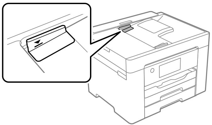 EPSON WF-7840 - Les documents originaux ne sont pas alimentés dans le chargeur automatique de documents - 1