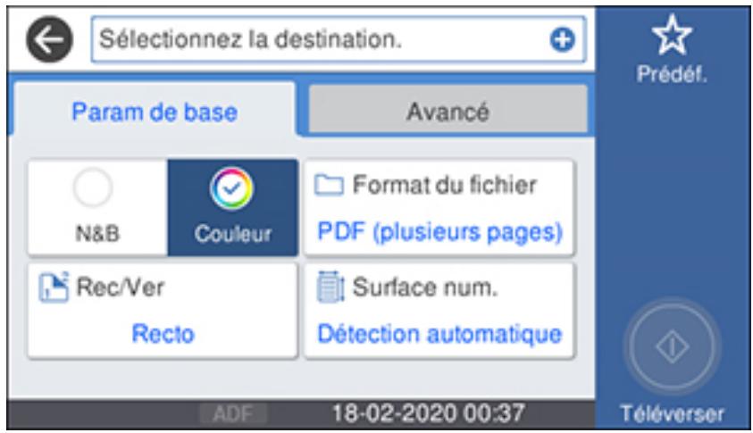 EPSON WF-7840 - Numérisation vers le nuage - 2
