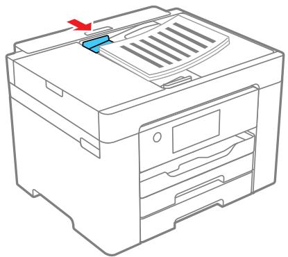 EPSON WF-7840 - Positionnement des originaux dans le chargeur automatique de documents - 5