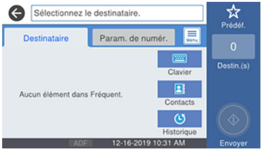 EPSON WF-7840 - Numérisation vers un courriel - 2