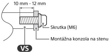 SONY KD49XH8096 - Príprava pre montáž pomocou konzoly na stenu - 1