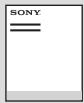 SONY KD49XH8096 - Başvuru Kılavuzu (bu kılavuz) / Güvenlik Belgeleri - 1