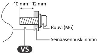 SONY KD49XH8096 - Seinäasennuksen valmistelu - 1