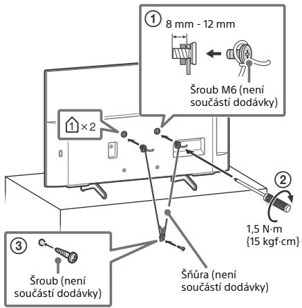 SONY KD49XH8096 - Ochrana před převrácením - 2