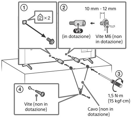 SONY KD49XH8096 - Prevenzione delle cadute - 1