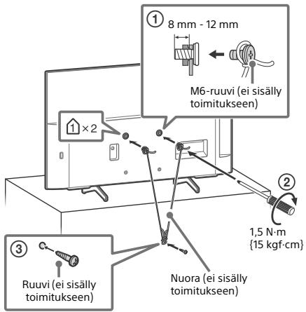 SONY KD49XH8096 - Laitteen kuljettaminen ja siirtäminen - 2